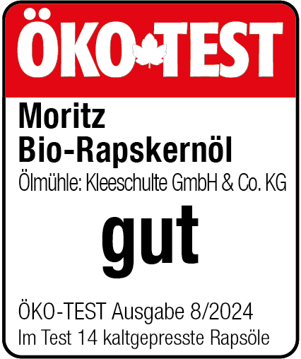 Moritz Rapskernöl-Öko-Test gut – Label_2024 web Moritz Rapskernöl Öko-Test gut - Label 2024