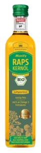 Flasche Moritz bio Rapskernöl nativ und kaltgepresst Flasche Moritz bio Rapskernöl nativ und kaltgepresst