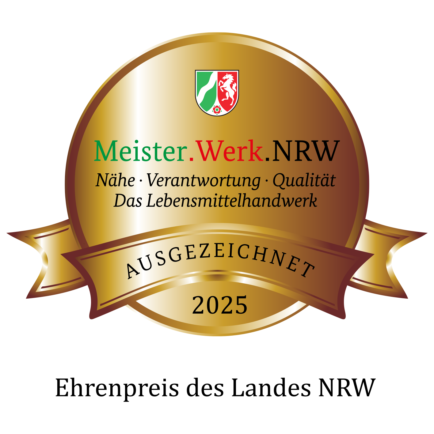 Ehrenpreis des Landes NRW - Meister-Werk-NRW fuer Moritz-Speiseoele aus der Kleeschulte Ölmühle in Büren